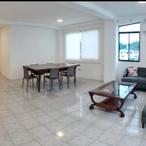 Alquilo amplio departamento en ciudadela privada Las Garzas